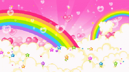Rainbow Pixel GIF