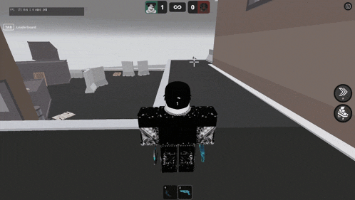 a screenshot of a video game with the number 1 on the bottom