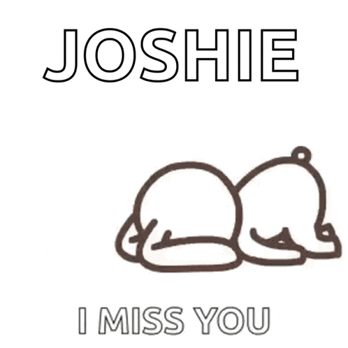 a drawing of a bear laying down with the name josie written above it