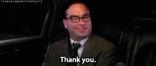 Thank You GIF - Thankyou Big Bang Theory Leonard GIFs