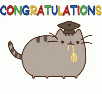 Pusheen Congratulations GIF - Pusheen Congratulations GIFs
