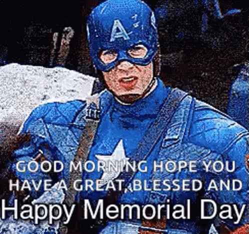 Chris Evans Happy Memorial Day GIF - Chris Evans Happy Memorial Day Captain America GIFs