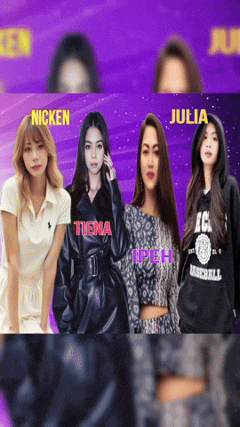 a collage of four women with the names nicken julia thena and tpeh