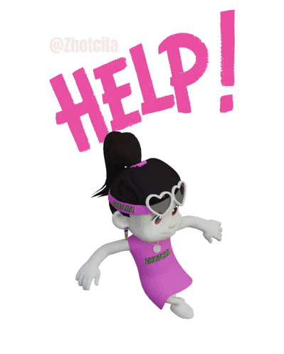 a cartoon girl with sunglasses and a headband that says ' monster ' on it