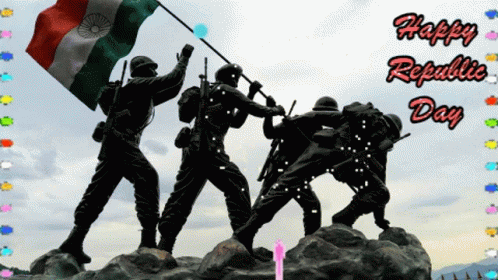 Happy Republic Day Happy Independence Day GIF - Happy Republic Day Happy Independence Day Flag GIFs
