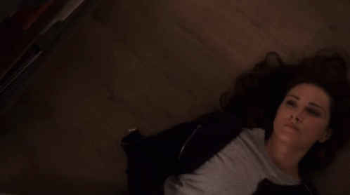 Station19 Carina Deluca GIF - Station19 Carina Deluca Laying Down On The Floor GIFs