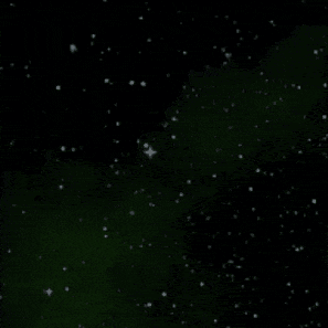 a cartoon robot with a heart on its head is flying through space .