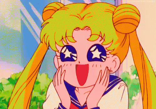 Sailor Moon Star Eyes GIF - Sailor Moon Anime Amazed GIFs