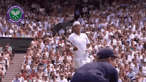 @wimbledon GIF - Rafael Nadal Wimbledon Tennis GIFs