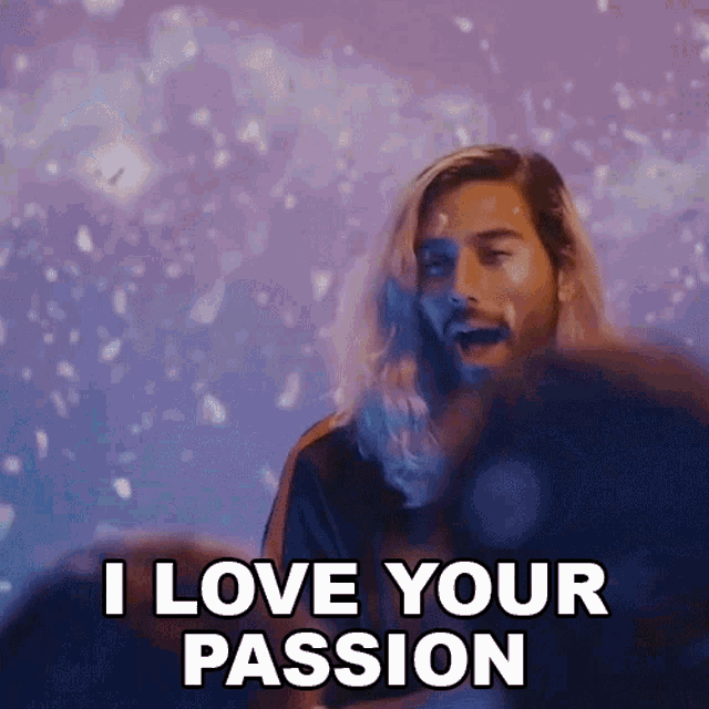 I Love Your Passion Justin Murry GIF - I Love Your Passion Justin Murry The Seafloor Cinema GIFs