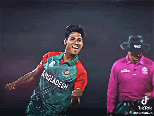 Mustafizur Rahman Mustafiz Celebration GIF - Mustafizur Rahman Mustafiz Celebration Bangladesh Cricket GIFs