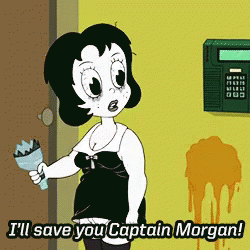 I'Ll Save You Captain Morgan GIF - Captain Morgan Toots Drawn Together GIFs