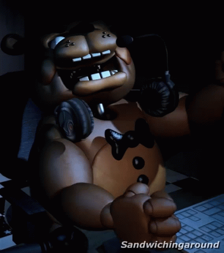 Sandwichingaround Toy Freddy GIF - Sandwichingaround Toy Freddy Rage GIFs