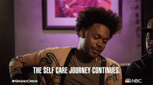The Self Care Journey Continues Noah GIF - The Self Care Journey Continues Noah Grand Crew GIFs