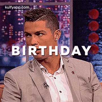 Birthday.Gif GIF - Birthday Cristiano Ronaldo Person GIFs