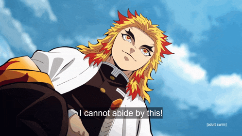 Rengoku Kyojuro Rengoku GIF - Rengoku Kyojuro Rengoku Rengoku I Cannot Abide By This GIFs