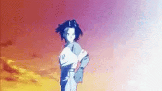 Go Get A Super Android17 GIF - Go Get A Super Android17 Shield GIFs