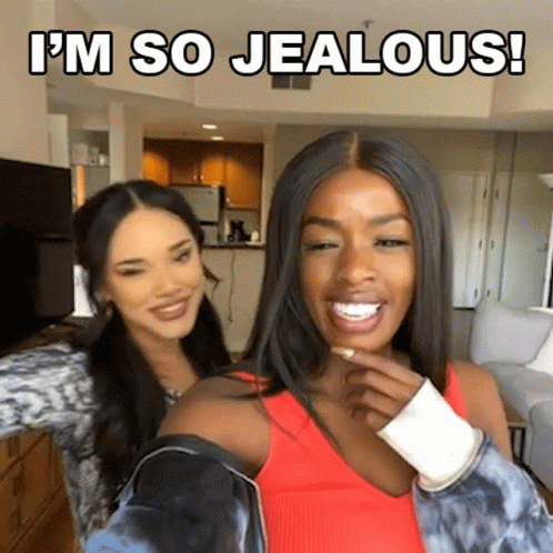 Im So Jealous Justine Ndiba GIF - Im So Jealous Justine Ndiba Cameo GIFs