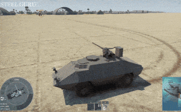 a video game called steel guru is being played on a computer