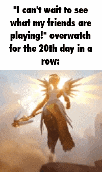 Mercy Overwatch I'M Tired GIF