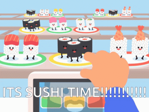 Lunch Sushi GIF - Lunch Sushi Food GIFs