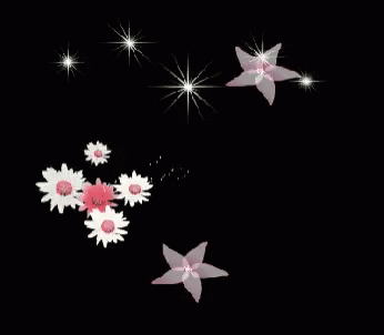 Flowers Heart GIF - Flowers Heart Glitter GIFs