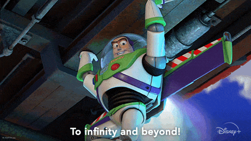To Infinity And Beyond Buzz Lightyear GIF - To Infinity And Beyond Buzz Lightyear Toy Story 4 GIFs