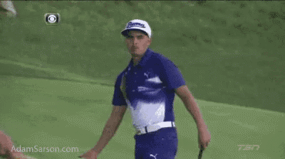 Rickie Fowler Golf GIF - Rickie Fowler Golf Disappointed GIFs