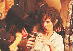 Drink Up GIF - Elf Drink Alcohol GIFs