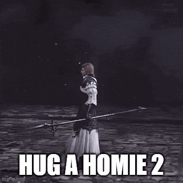 Hug A Homie Final Fantasy GIF - Hug A Homie Final Fantasy Ffxvi GIFs