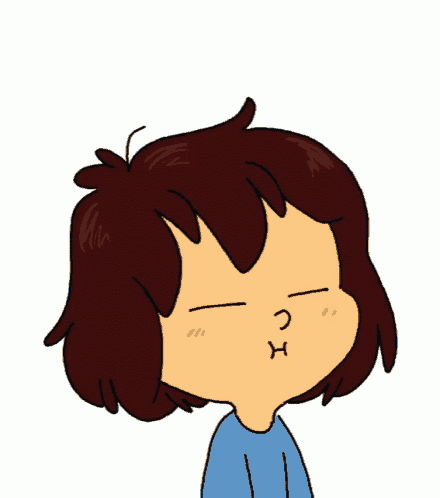 a cartoon drawing of a girl wearing sunglasses and making a funny face