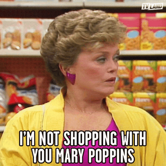 Im Not Shopping With You Marry Poppins GIF - Im Not Shopping With You Marry Poppins Not Interested GIFs