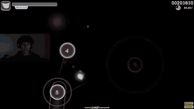 a screenshot of a video game that says white coat