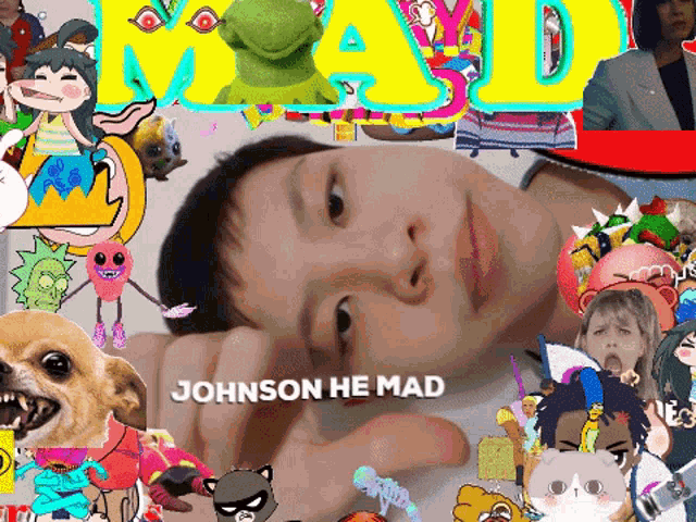 Johnson Johnson He GIF - Johnson Johnson He Mad GIFs