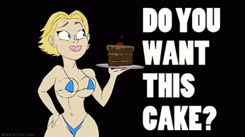 Do You Want This Cake? - Cake GIF - Cake Girl Bikini GIFs