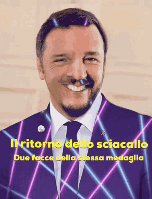 Matteo Salvini Sciacallo GIF - Matteo Salvini Sciacallo Il Ritorno Dello Sciacallo GIFs