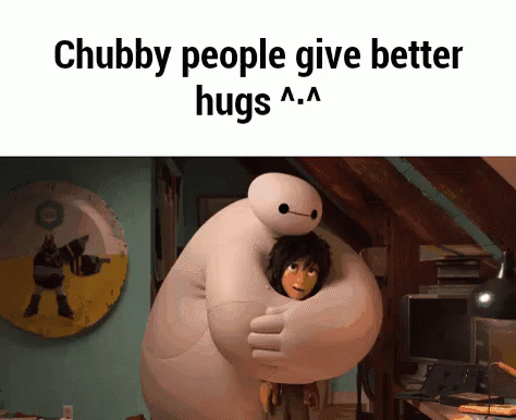 Chubby People Give Better Hugs - Chubby GIF - Chubby Chubby People Give Better Hugs Hugs GIFs