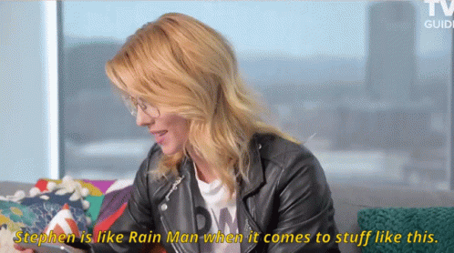 Emily Bett Rickards Rain Man GIF - Emily Bett Rickards Rain Man Stephen Amell GIFs