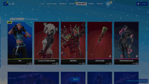 a screenshot of a video game that says featured on the top left