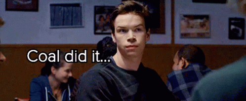 Coal Did It Will Poulter GIF - Coal Did It Will Poulter Point GIFs