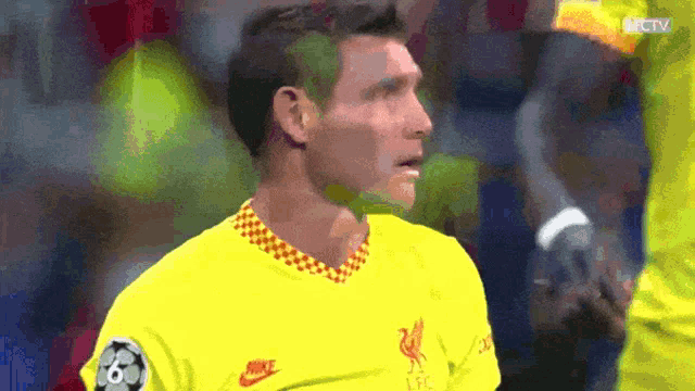 James Milner Amused Face GIF - James Milner Amused Face Diego Simeone GIFs