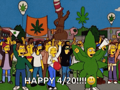 420 Simpsons GIF - 420 Simpsons GIFs