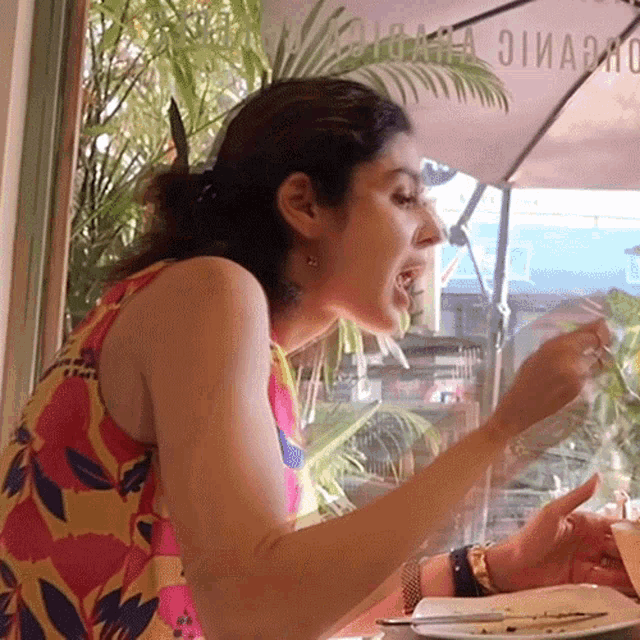 Eating Meal Scherezade Shroff GIF - Eating Meal Scherezade Shroff Lunch Time GIFs