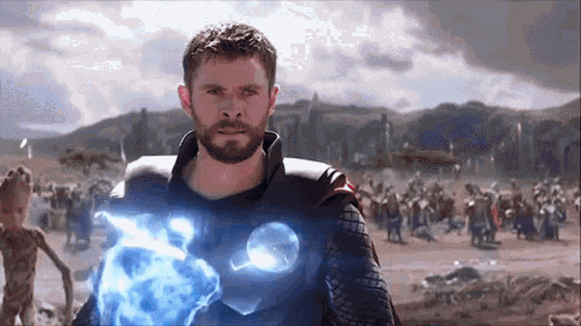 Thor Avenger Infinity War GIF - Thor Avenger Infinity War God Of Thunder GIFs