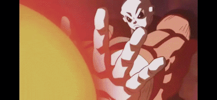 a cartoon character is pointing at something with his finger