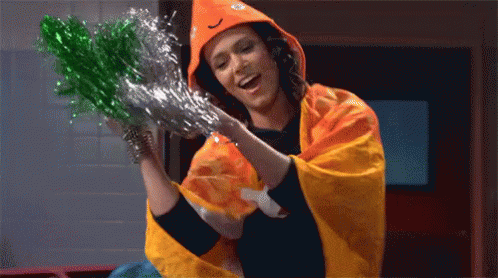 Whoa Yeah GIF - Celebrate Pom Poms Excited GIFs