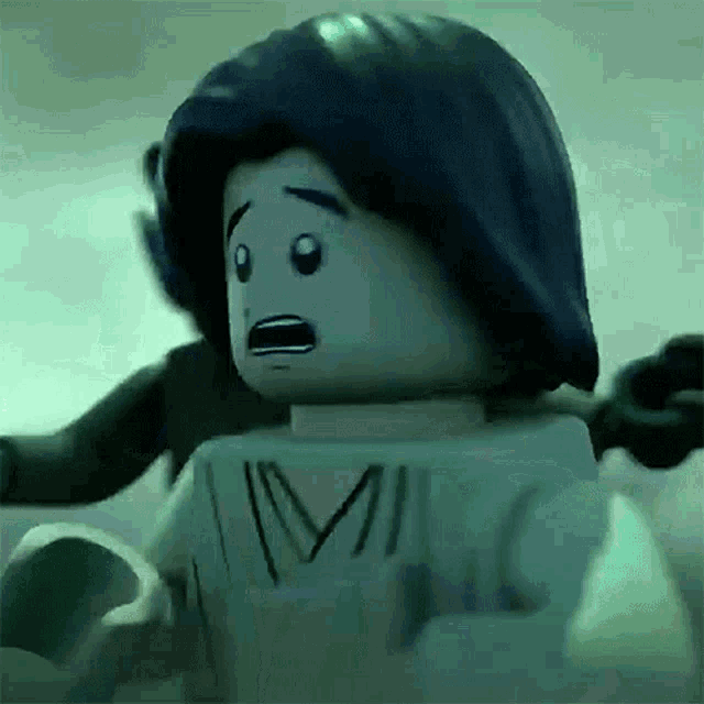 Surrounded Lego Star Wars Terrifying Tales GIF - Surrounded Lego Star Wars Terrifying Tales Scared GIFs