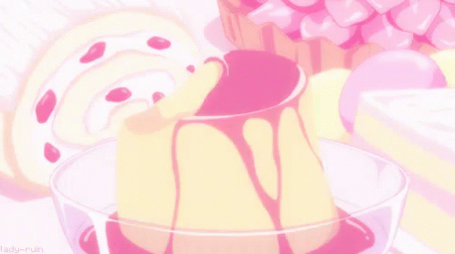 布甸 GIF - Puddong Anime Fluffy GIFs