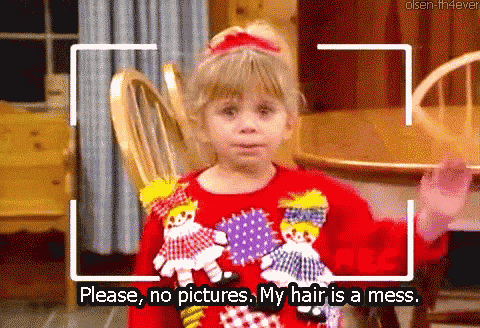 No Pictures Please - Messy GIF