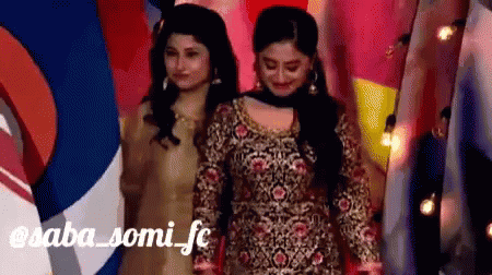Khan Sisters Down The Stairs GIF - Khan Sisters Down The Stairs GIFs